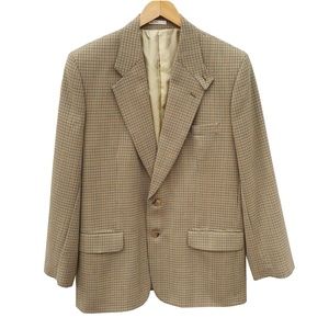 English Style Light Weight Tweed Long Sleeve Size M Men’s Jacket.